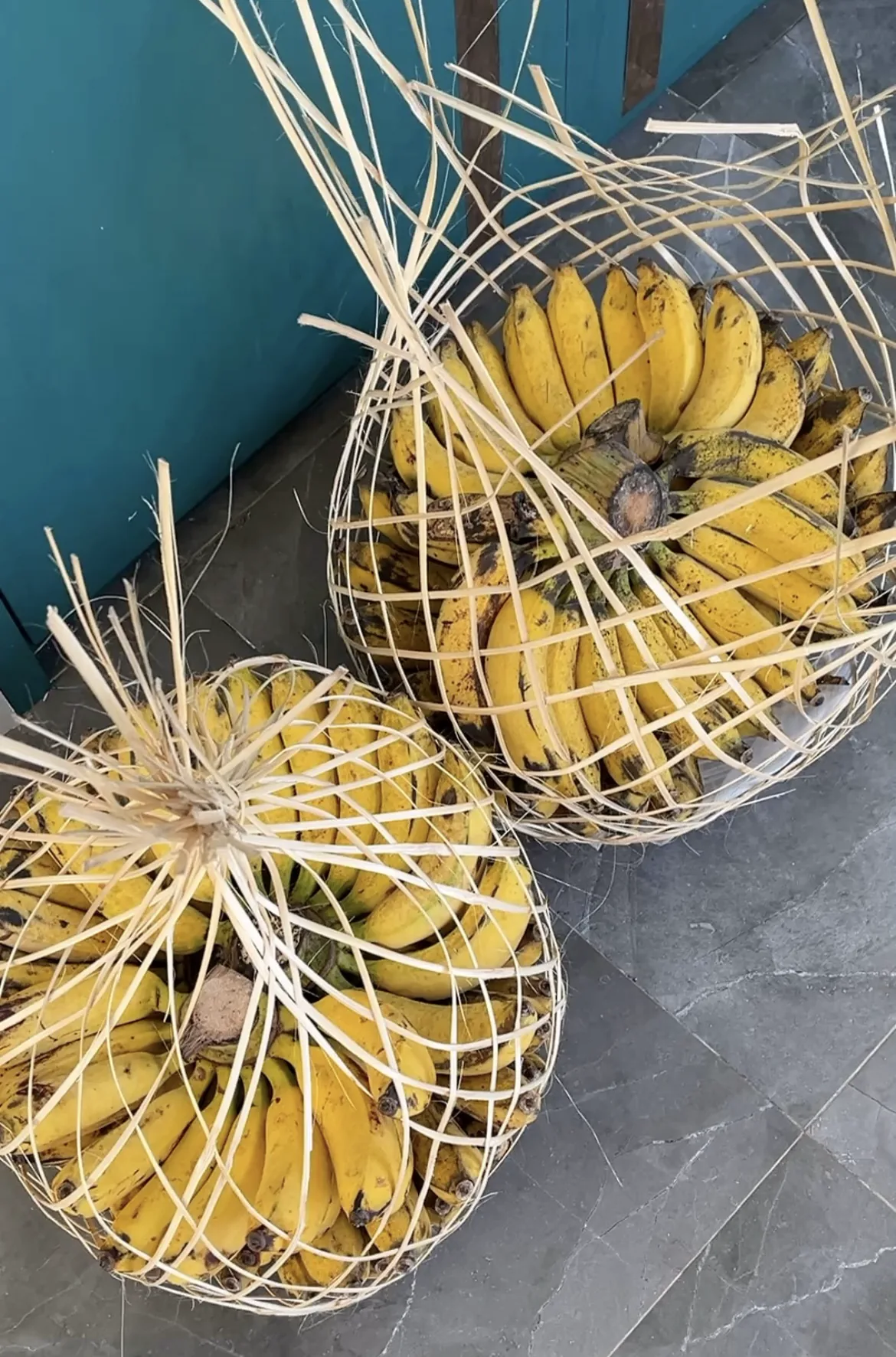 Pisang Raja pilihan untuk Honey Fried Banana Madam Ang